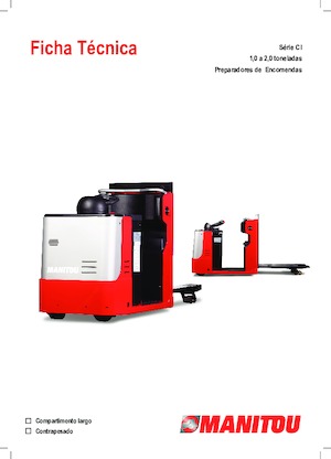 ऑर्डर पिकर और चेरी पिकर फोर्कलिफ्ट Manitou CI 20