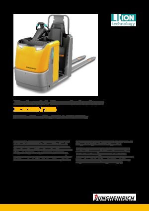 ऑर्डर पिकर और चेरी पिकर फोर्कलिफ्ट Jungheinrich ECE 220 HP
