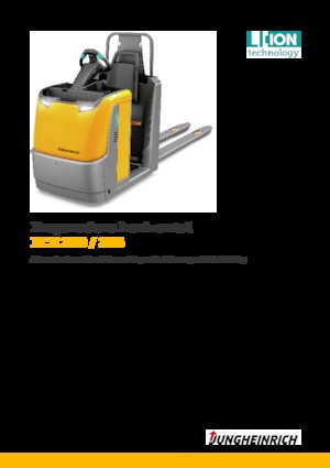 ऑर्डर पिकर और चेरी पिकर फोर्कलिफ्ट Jungheinrich ECE 220 HP