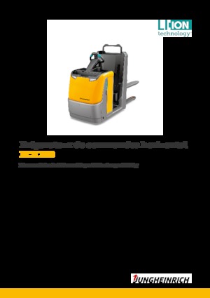 ऑर्डर पिकर और चेरी पिकर फोर्कलिफ्ट Jungheinrich ECE 310