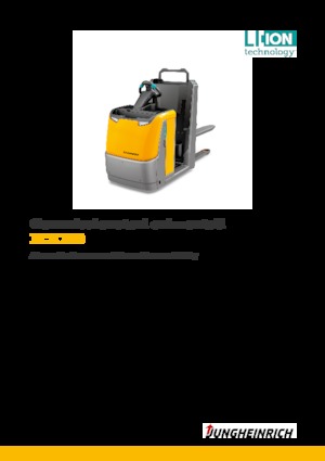 ऑर्डर पिकर और चेरी पिकर फोर्कलिफ्ट Jungheinrich ECE 310