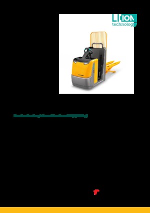 ऑर्डर पिकर और चेरी पिकर फोर्कलिफ्ट Jungheinrich ECE 320 HP