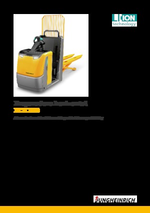 ऑर्डर पिकर और चेरी पिकर फोर्कलिफ्ट Jungheinrich ECE 320 HP
