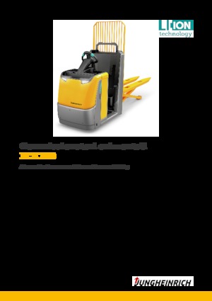 ऑर्डर पिकर और चेरी पिकर फोर्कलिफ्ट Jungheinrich ECE 320 HP