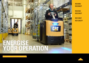 ऑर्डर पिकर और चेरी पिकर फोर्कलिफ्ट Caterpillar NO20N2P