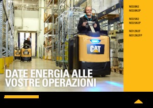 ऑर्डर पिकर और चेरी पिकर फोर्कलिफ्ट Caterpillar NO20N2P
