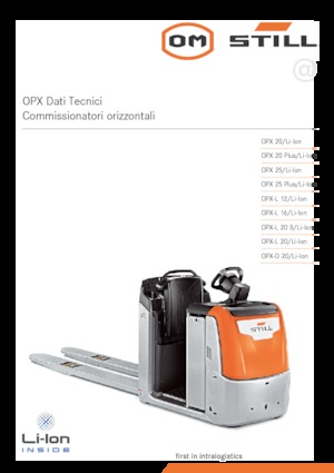 ऑर्डर पिकर और चेरी पिकर फोर्कलिफ्ट Still OPX-L 20 S
