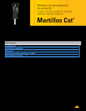 हाइड्रोलिक ब्रेकर Caterpillar H180GC S 
