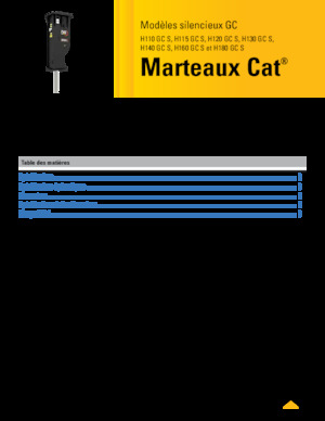 हाइड्रोलिक ब्रेकर Caterpillar H180GC S 