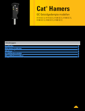 हाइड्रोलिक ब्रेकर Caterpillar H180GC S 