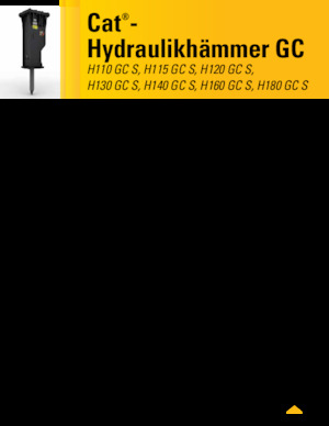 हाइड्रोलिक ब्रेकर Caterpillar H110GC S 