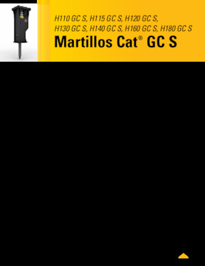 हाइड्रोलिक ब्रेकर Caterpillar H130GC S 