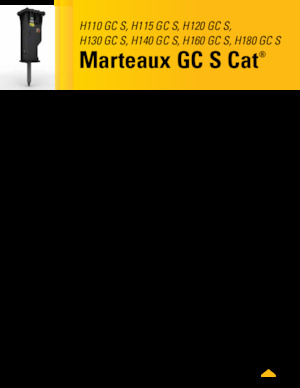 हाइड्रोलिक ब्रेकर Caterpillar H130GC S 