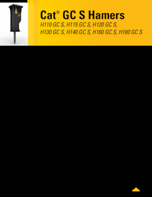 हाइड्रोलिक ब्रेकर Caterpillar H130GC S 