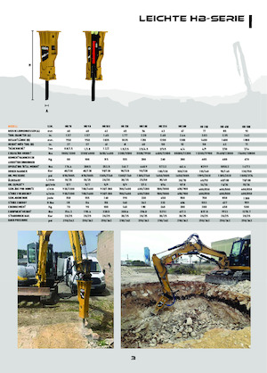 हाइड्रोलिक ब्रेकर OSA Demolition Equipment HB 5000