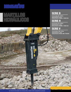 हाइड्रोलिक ब्रेकर Komatsu JMHB 470V-1