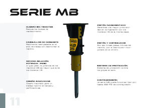 हाइड्रोलिक ब्रेकर OSA Demolition Equipment MB 10