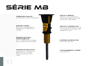 हाइड्रोलिक ब्रेकर OSA Demolition Equipment MB 10