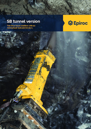 हाइड्रोलिक ब्रेकर Epiroc SB 202 T