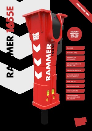 हाइड्रोलिक ब्रेकर Rammer 1655E