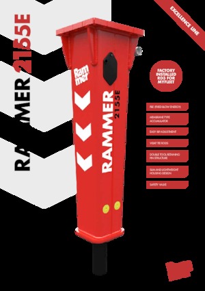 हाइड्रोलिक ब्रेकर Rammer 2155E