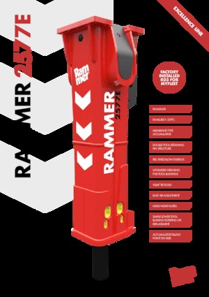 हाइड्रोलिक ब्रेकर Rammer 2577E