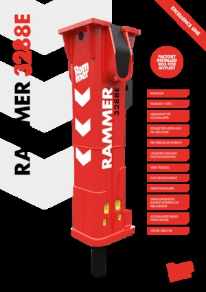 हाइड्रोलिक ब्रेकर Rammer 3288E
