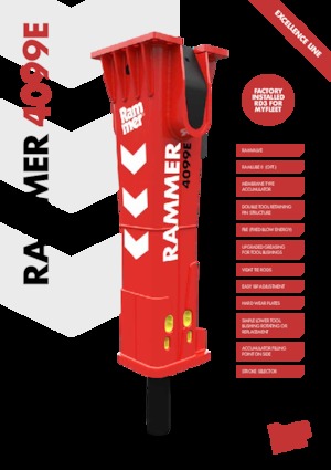 हाइड्रोलिक ब्रेकर Rammer 4099E