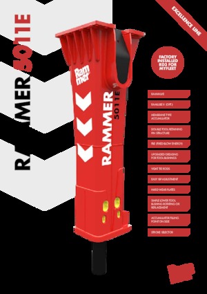 हाइड्रोलिक ब्रेकर Rammer 5011E