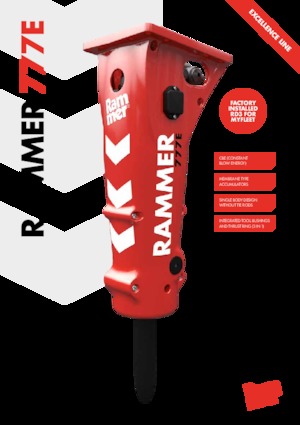 हाइड्रोलिक ब्रेकर Rammer 777E