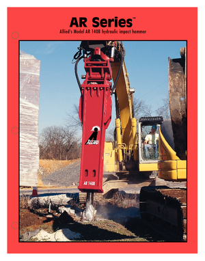 हाइड्रोलिक ब्रेकर Allied AR 140 B