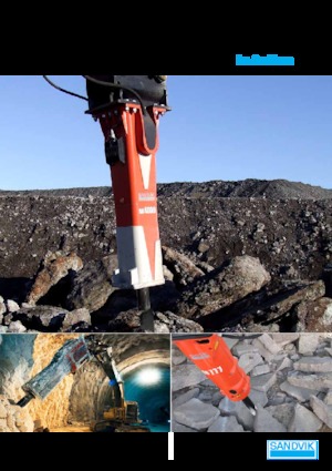 हाइड्रोलिक ब्रेकर Sandvik BR 825