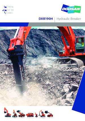 हाइड्रोलिक ब्रेकर Doosan DXB190H