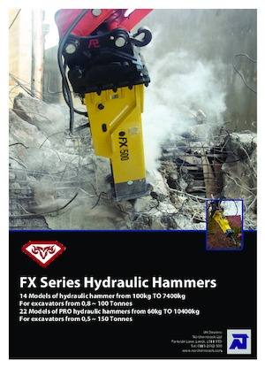 हाइड्रोलिक ब्रेकर Hydra Ram FX-40