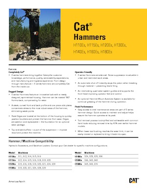 हाइड्रोलिक ब्रेकर Caterpillar H180E S