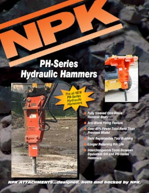 हाइड्रोलिक ब्रेकर NPK PH-2