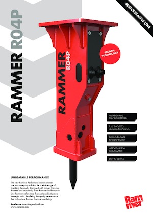 हाइड्रोलिक ब्रेकर Rammer R04P