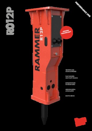 हाइड्रोलिक ब्रेकर Rammer R12P