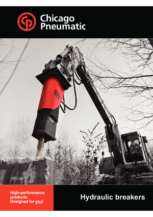 हाइड्रोलिक ब्रेकर Chicago Pneumatic RX2