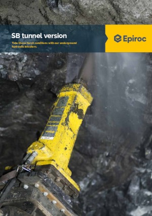 हाइड्रोलिक ब्रेकर Epiroc SB 302 T