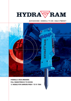 हाइड्रोलिक ब्रेकर Hydra Ram SG 300 S