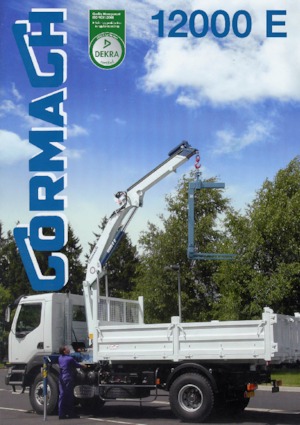 हाइड्रोलिक लोडिंग क्रेन Cormach 12000 E3