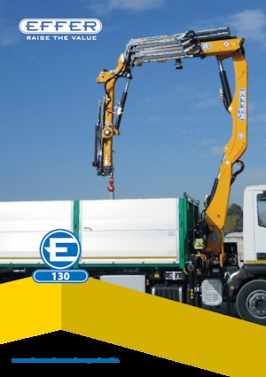 हाइड्रोलिक लोडिंग क्रेन Effer 130 C3S