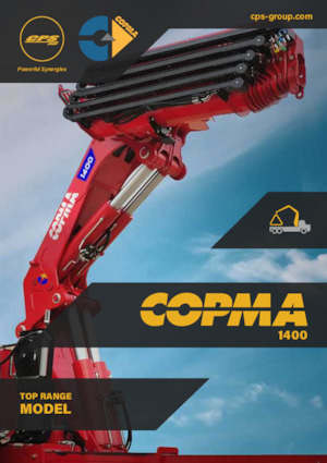 हाइड्रोलिक लोडिंग क्रेन COPMA 2000 1400.9 J6