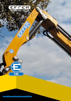 हाइड्रोलिक लोडिंग क्रेन Effer 145 4S