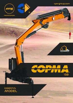हाइड्रोलिक लोडिंग क्रेन COPMA 2000 158.4