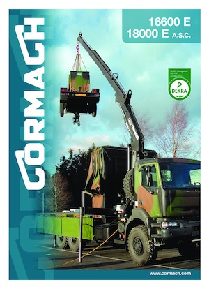 हाइड्रोलिक लोडिंग क्रेन Cormach 16600 E1