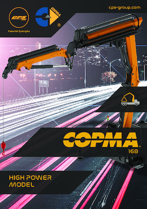 हाइड्रोलिक लोडिंग क्रेन COPMA 2000 168.5 J2