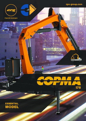 हाइड्रोलिक लोडिंग क्रेन COPMA 2000 178.2