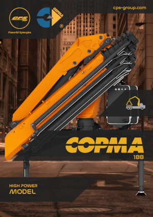 हाइड्रोलिक लोडिंग क्रेन COPMA 2000 188.5 J2